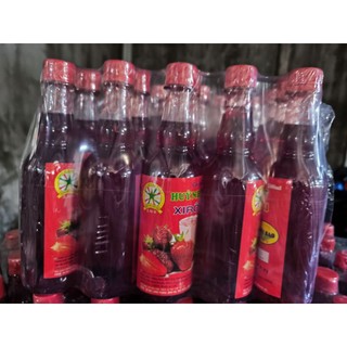 Siro Huỳnh Phát chai 500ml có đường đủ vị ( sâm dứa, dưa hấu, bạc hà, việt quốc, cam dâu...)