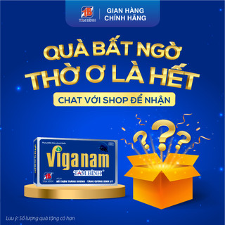  Viganam Tâm Bình - Hỗ trợ tăng cường sinh lý nam, tăng testosterone, sức khỏe nam giới, giảm tiểu đêm