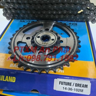 Nhông xích DH Thái Lan_Nhông xe máy Dream,Wave, RS, Sirius,Jupiter,FU..Nhông chính hãng