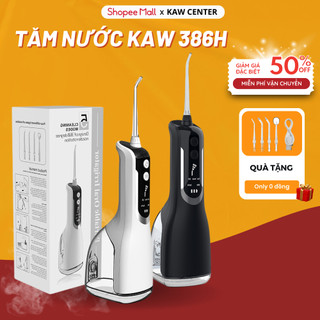 Máy Tăm Nước KAW 386H Fullbox Màn Hình Led 5 Chế Độ Làm Sạch, Hàng Chính Hãng