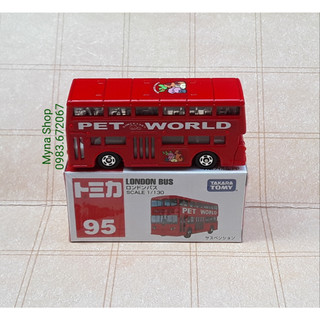 Đồ chơi mô hình tĩnh xe tomica, No.95 London Bus