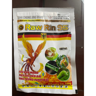  RAW RIN 𝐒𝐇𝐀 𝐂𝐇𝐎𝐍𝐆 𝐉𝐈𝐍𝐆 𝟗𝟓𝐖𝐏 100gr Diệt phổ rộng không để lại dư lượng