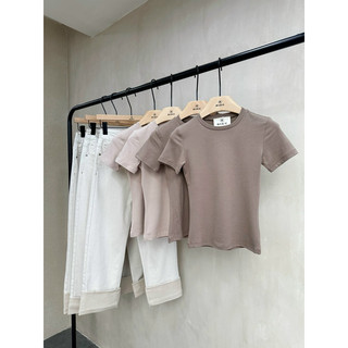 ẢNH THẬT- ÁO THUN TRƠN BASIC