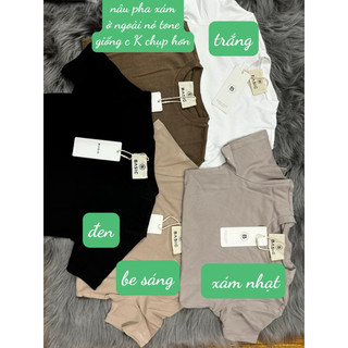 ẢNH THẬT- ÁO THUN TRƠN BASIC