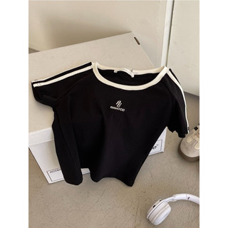 Áo babytee kẻ tay