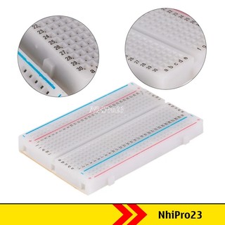 Bảng mạch Test board, Bread board 400 lỗ 85x55mm