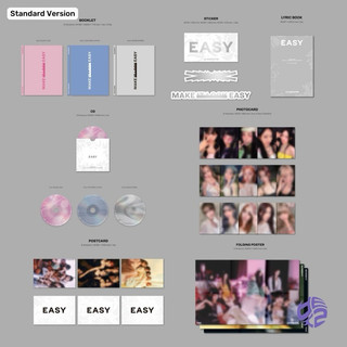 [𝗖𝗼́ 𝘀𝗮̆̃𝗻] 𝗟𝗘 𝗦𝗦𝗘𝗥𝗔𝗙𝗜𝗠 𝟯𝗿𝗱 𝗺𝗶𝗻𝗶 𝗮𝗹𝗯𝘂𝗺 - "𝗘𝗔𝗦𝗬"