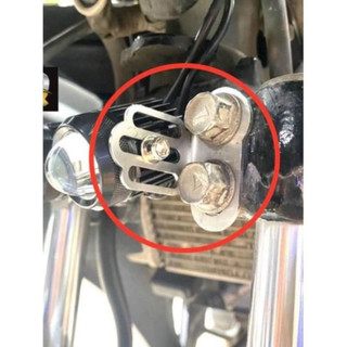 Pat gắn đèn trợ sáng bi cầu mini phuộc Winner Exciter