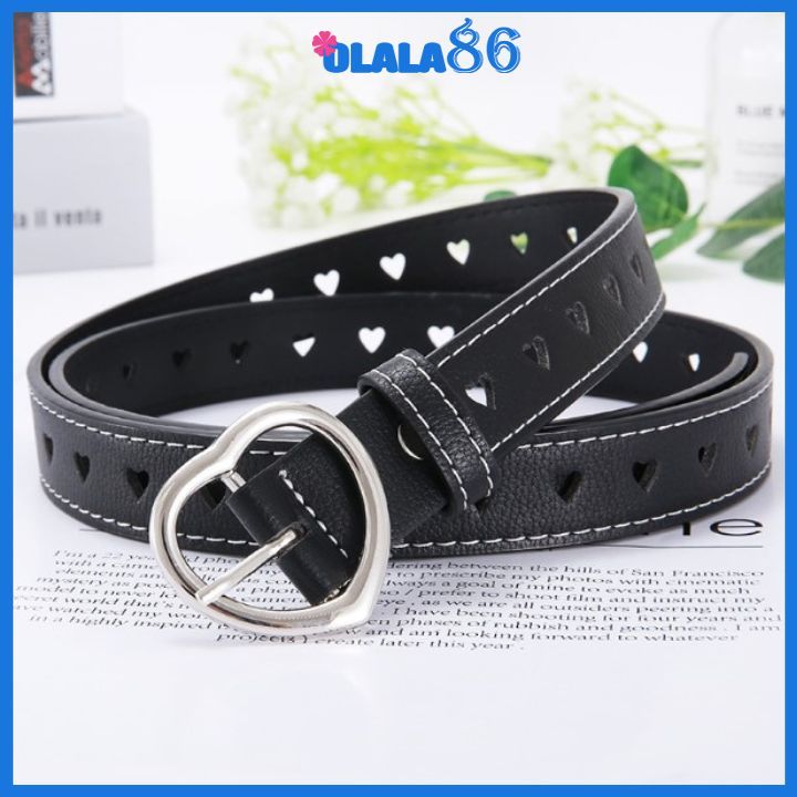 Thắt Lưng, Dây Nịt, Dây Thun Khóa Hình Trái Tim Mẫu Mới Olala86
