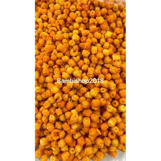500g Snack Bim bim Nui sen chiên bơ cay giòn