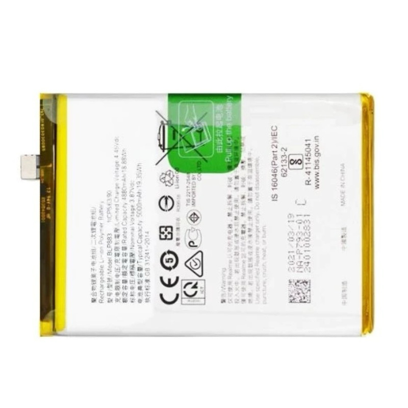 Pin xịn cho máy oppo Realme 8S 5G Blp883 bảo hành 6 tháng