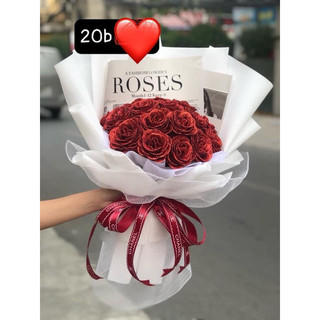 Bó hoa nhũ kim tuyến 18- 25 bông
