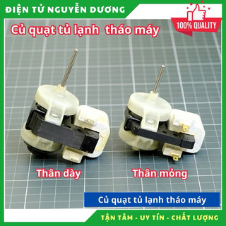 Củ motor quạt tủ lạnh, hàng chính hãng tháo máy, hàng đúc siêu bền.