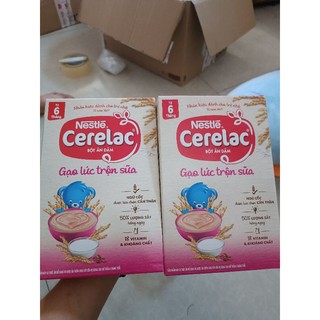 Bột ăn dặm nestlé cerelac gạo lức trộn sữa 200ml