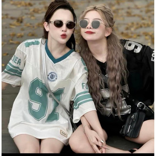 Áo thun thể thao số 91,áo phông thụng