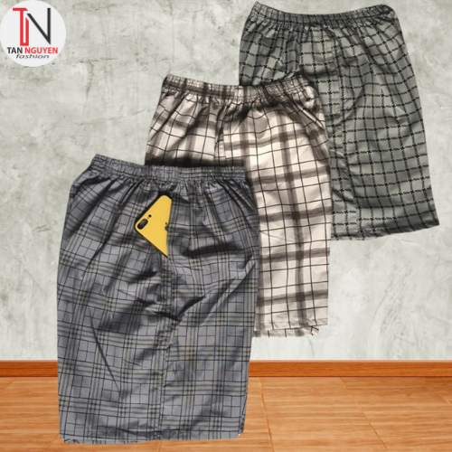 Quần Short nam. Đùi Nam Lưng Thun  vải Mền Mại mát mẻ - tannguyen_store