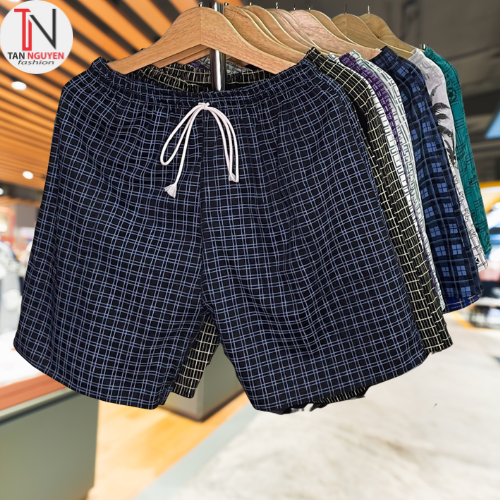 Quần Short nam. Đùi Nam Lưng Thun  vải Mền Mại mát mẻ - tannguyen_store