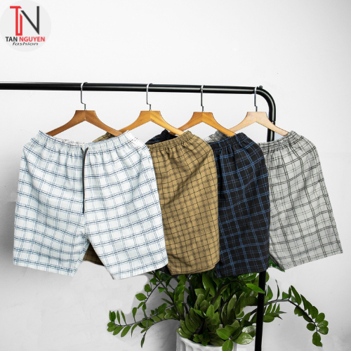 Quần Short nam. Đùi Nam Lưng Thun  vải Mền Mại mát mẻ - tannguyen_store