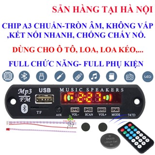 Bảng mạch giải mã âm thanh Bluetooth 5.0 Mp3 Wma 5V 9V 12V đọc USB thẻ nhớ SD AUX, Đầu đọc giải mã tín hiệu blue tooth