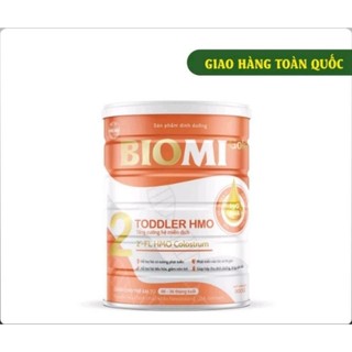 Sữa bột dinh dưỡng biomi gold toddler hmo số 2 lon 900g cho bé từ 6 - 36 tháng tuổi