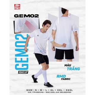 Bộ quần áo thể thao đá bóng cao cấp riki gem 2 - thoáng khí, bền