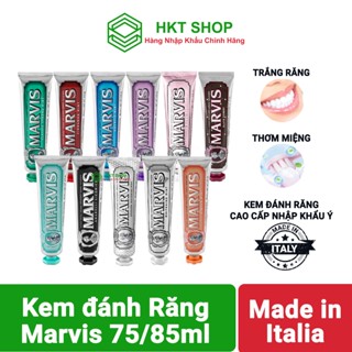 Kem đánh trắng răng thơm miệng MARVIS 85ml , Thương hiệu từ Ý Italia_HKT Shop