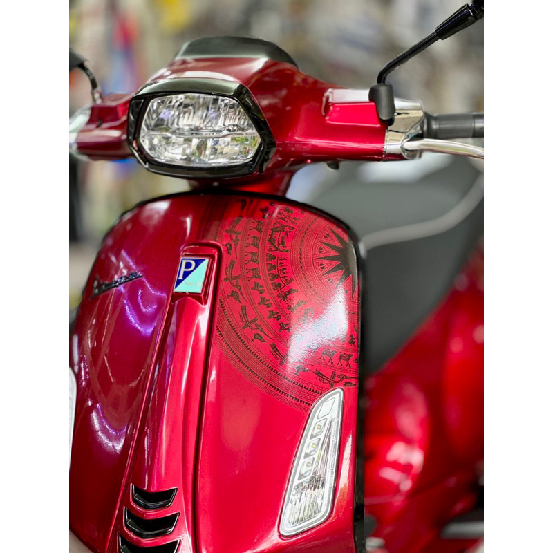 Tem Vespa Sprint/Primavera Trống Đồng Chống Thấm Nước