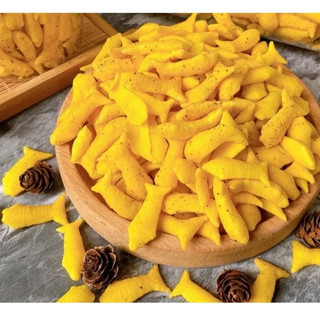 Snack bimbim cá phồng cay tẩm gia vị thơm ngon