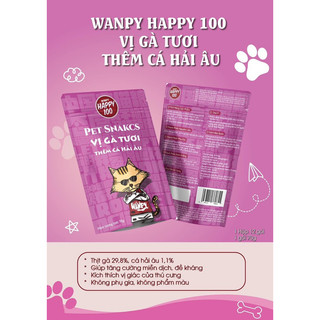 Pate Wanpy happy 100 vị mới