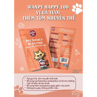 Pate Wanpy happy 100 vị mới