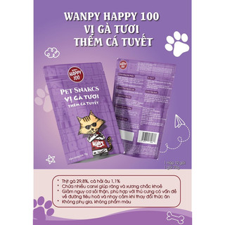 Pate Wanpy happy 100 vị mới