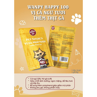 Pate Wanpy happy 100 vị mới
