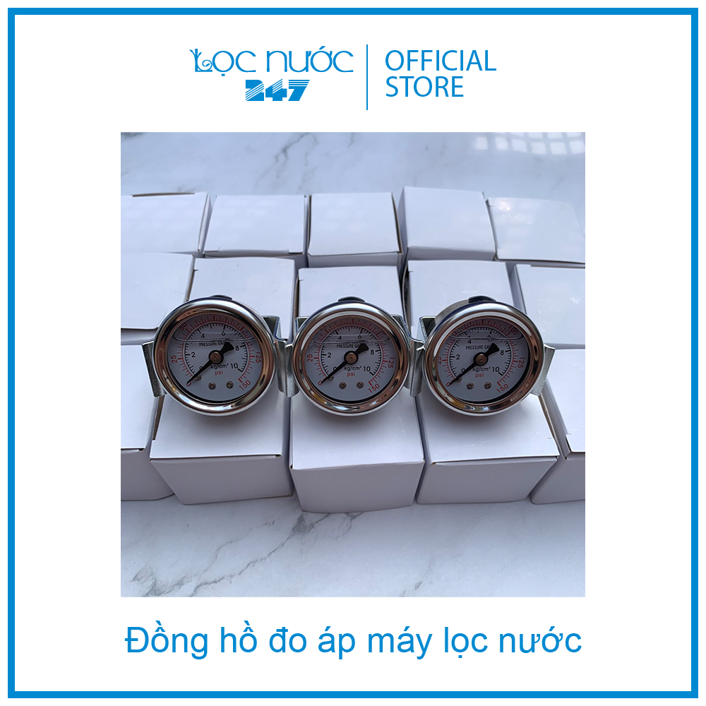 Đồng hồ đo áp máy lọc nước
