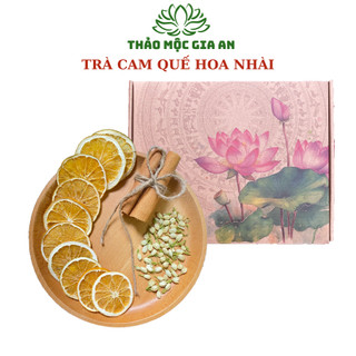 Trà cam quế hoa nhài, giảm cân, giải cảm, tăng sức đề kháng