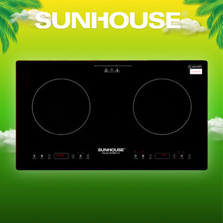 Bếp đôi điện từ SUNHOUSE SHB9101 - Bảo hành tại nhà 36 tháng