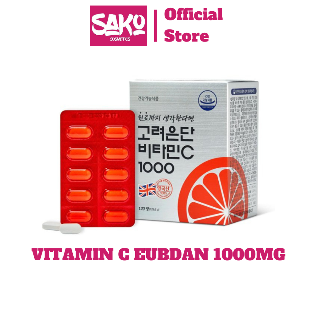[120 VIÊN] Viên uống Eundan Vitamin C 1000mg  cung cấp vitamin cho cơ thể