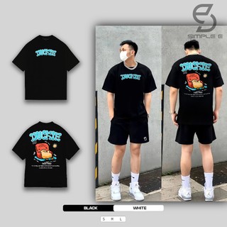 Áo Thun Unisex Local Brand BRAND SIMPLE "E" Form Oversize Cotton 100% DUCKIE