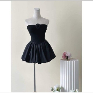Đầm ống phối Kate dáng bí (có mút)