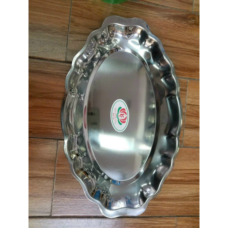 Khay Cá Đĩa Hấp Cá Nấu lẩu cá dùng được cho bếp từ và bếp gas