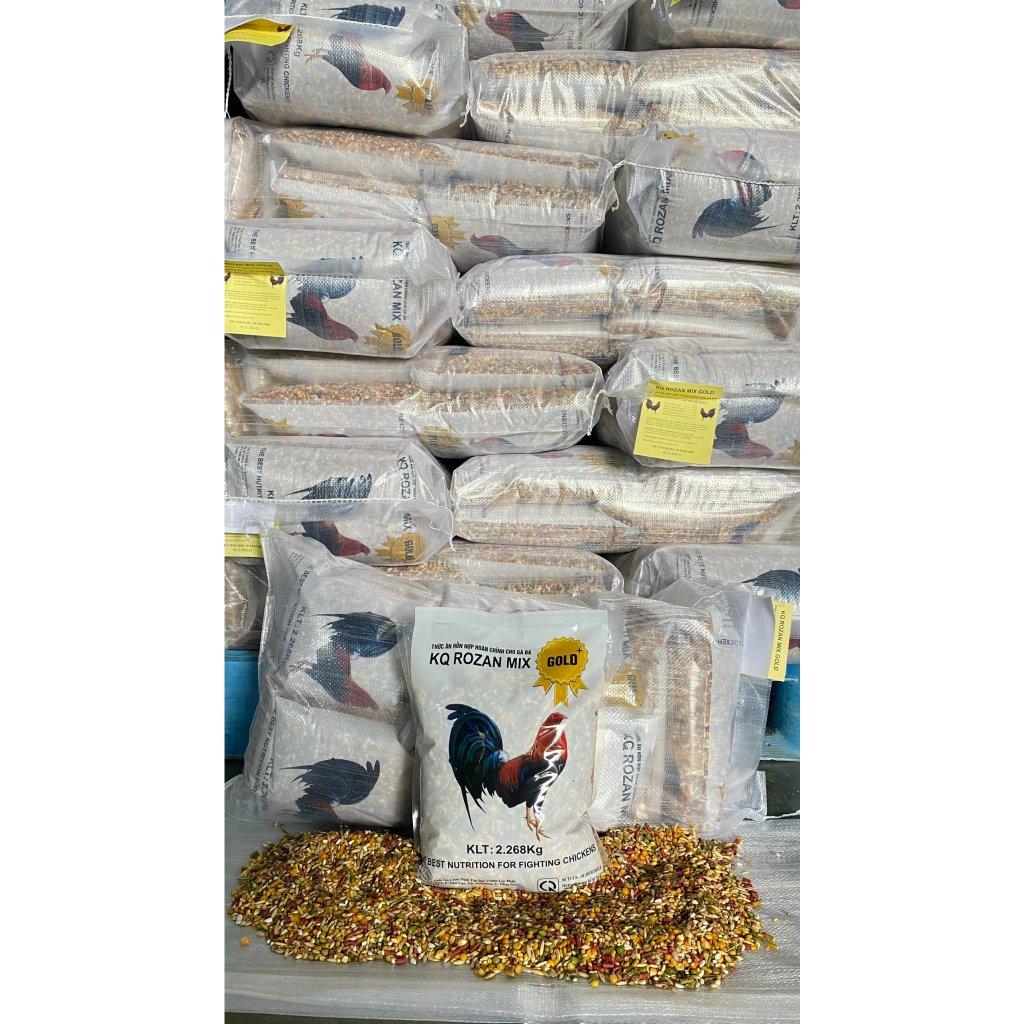 Ngũ cốc gà đá KQ ROZAN Mix