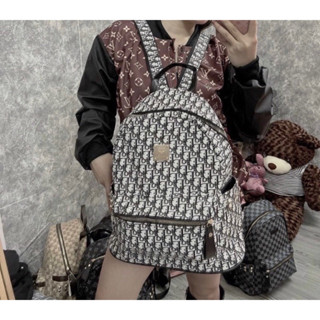  Balo đi học thổ cẩm size to 40 nam nữ thời trang đi chơi du lịch đựng vừa sách vở A4 