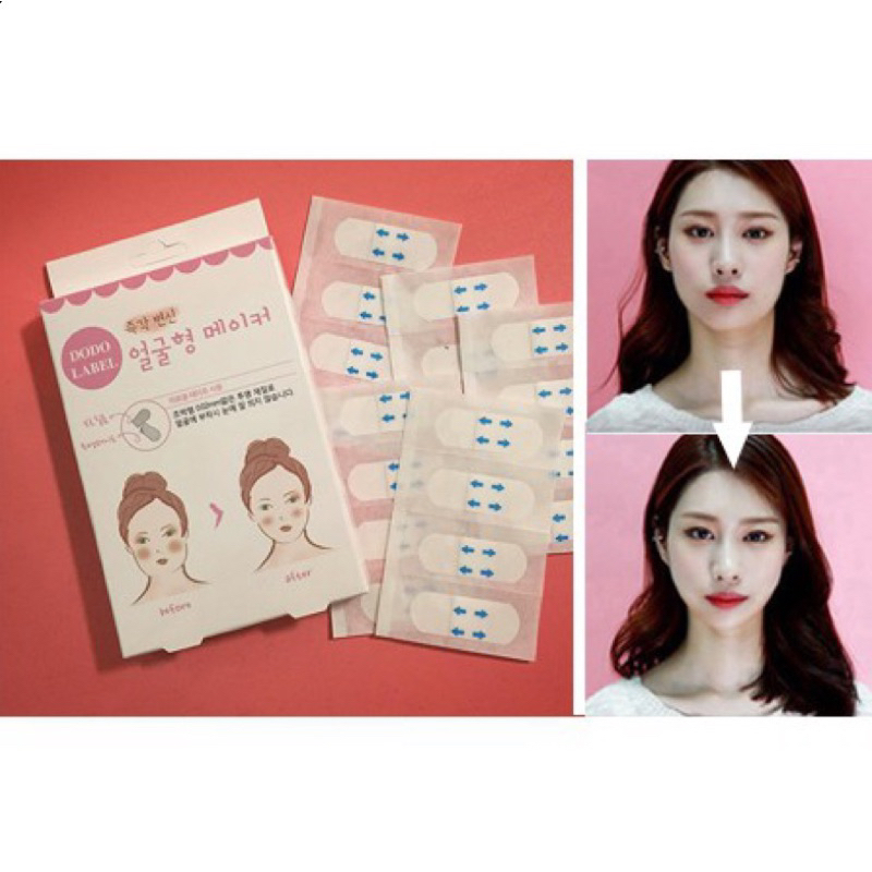 Miếng Dán DODO Định Hình Gương Mặt Vline (3 hộp)