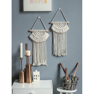 Mành treo trang trí, tấm treo trang trí homestay, trang trí nhà cửa macrame HH1