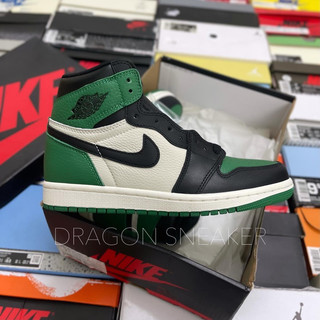 Giày air jordan 1 retro high og pine green