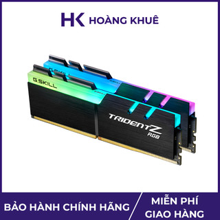 Ram ddr4 16gb buss 3200 g.skill trident z rgb f4-3200c16d-16gtzr - hàng chính hãng