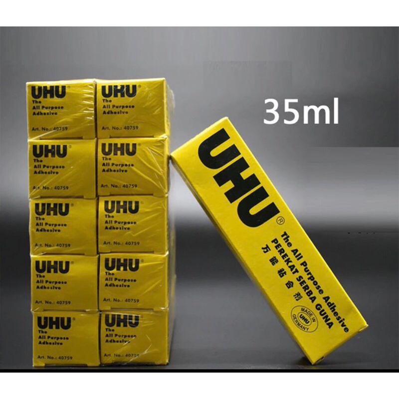 Keo UHU 35ml dán vải, dán gỗ,dán tóc giả,keo đa năng