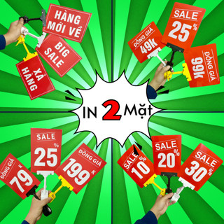 Biển sale giảm giá, bảng giá sale cho shop