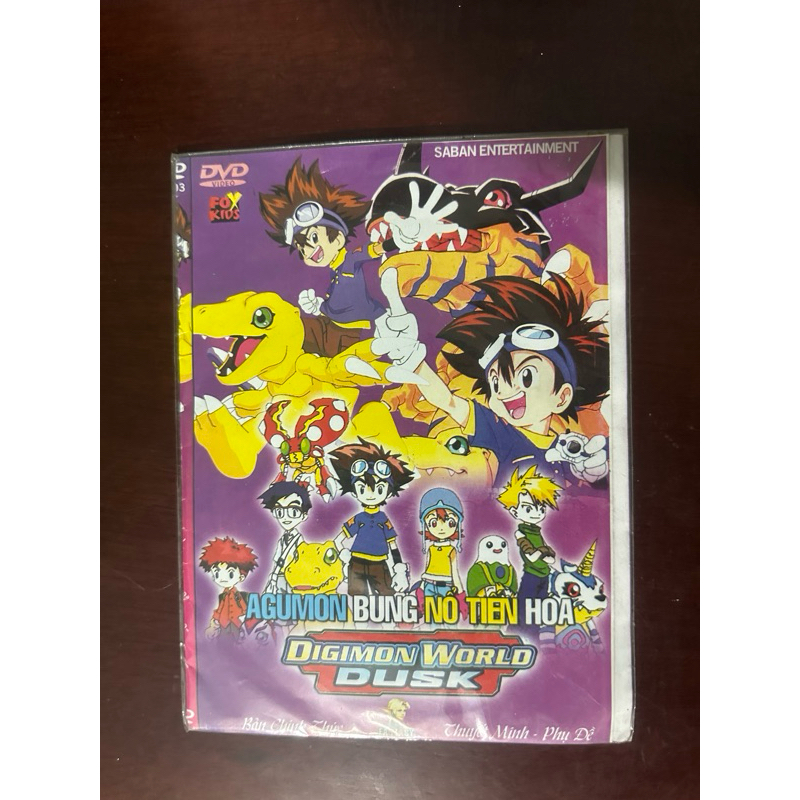 Dvd Phim Hoạt Hình AGUMON Bùng Nổ Tiến Hoá