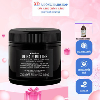 KEM Ủ TÓC DAVINES OI HAIR BUTTER 250ML - CHÍNH HÃNG  + Gói dầu ủ tóc Karseell 100ml
