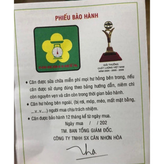 CÂN 30 KG Nhơn Hoà _ Hàng CTY (NGUYÊN SEAL,Tem Kiểm Định)